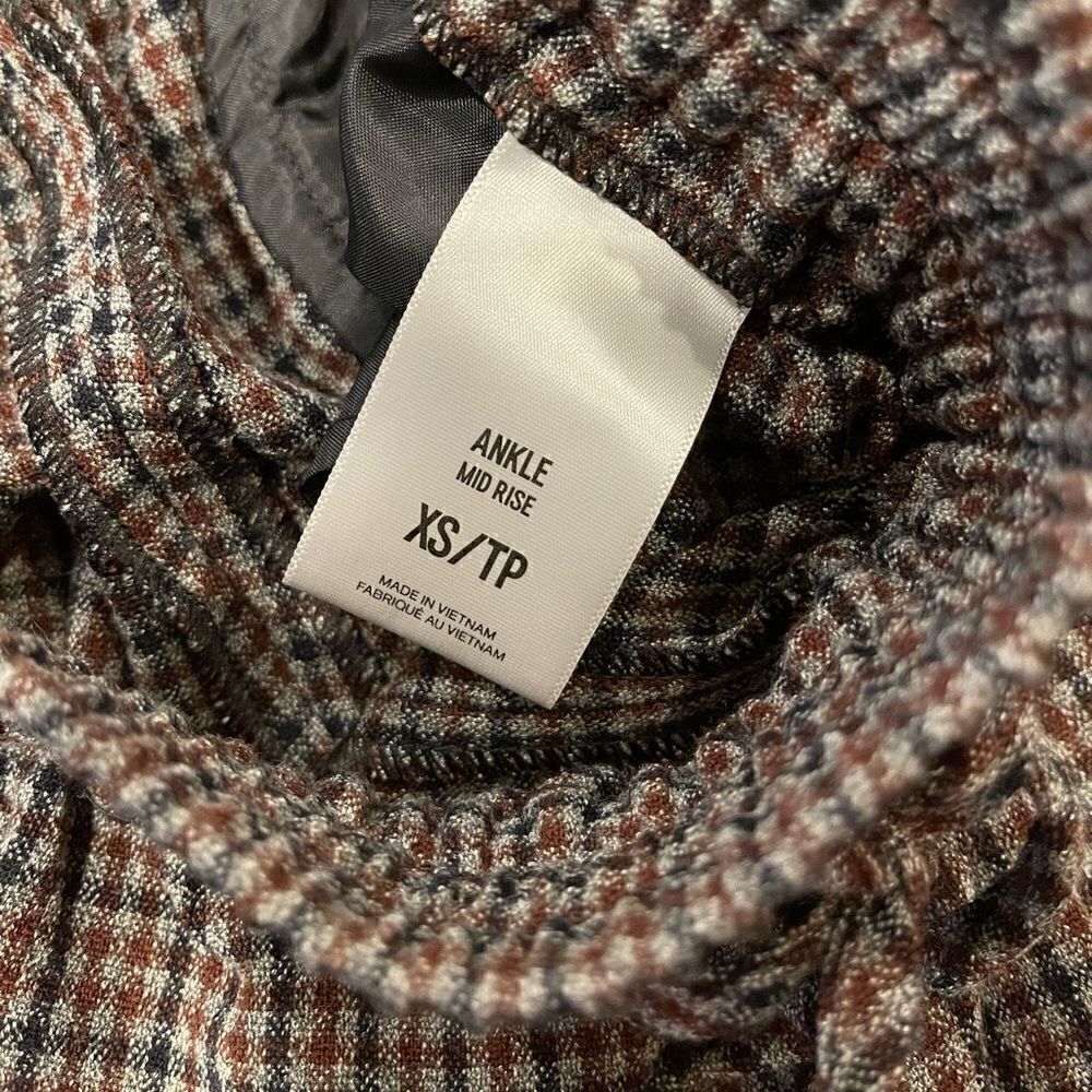 Express Drawstring Plaid Pants XS - image 5